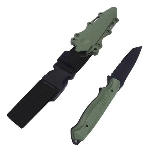 Cuchillo De Entrenamiento Táctico Tipo Bayoneta De Goma M9,