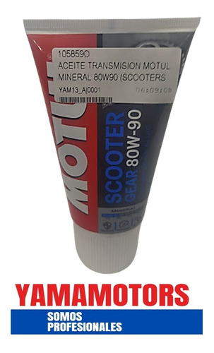Aceite Transmision Motul Mineral 80w90 (scooters Gear Oil) 1