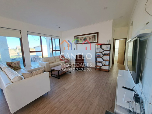 Sólida Y Soleada Casa 3d2b, En Condominio, Libuy, Ñuble.
