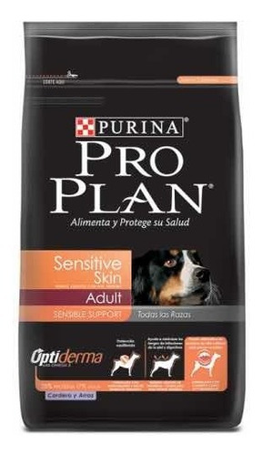 Pro Plan Sensitive Skin Cordero Y Arroz 3kg Vto Prolongado