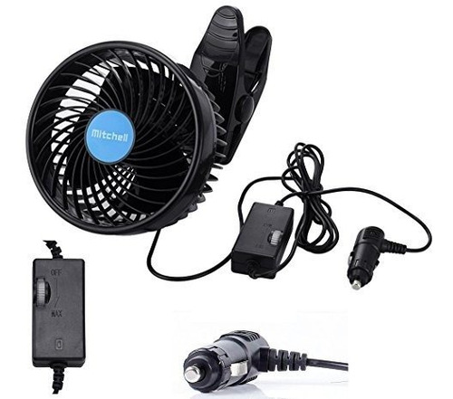 Alagoo 12v 6car Ventilador De Refrigeracion Automovil Automo