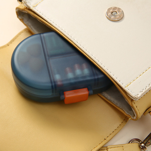 Organizador De Vitaminas Portátil Con 8 Compartimentos Humid