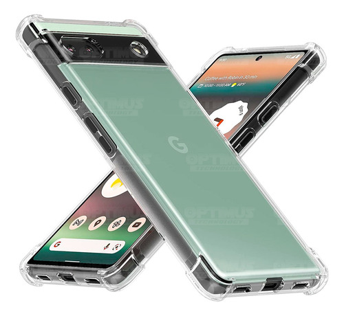 Carcasa Protectora Transparente Para Google Pixel 6a