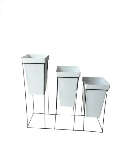comprar Elegante Y Hermoso Soporte + 3 Materas (incluye 3 Materas)
