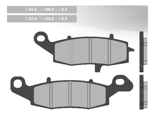 Set Pastilla Delantera Sinterizada Suzuki Dl 1000 V-strom