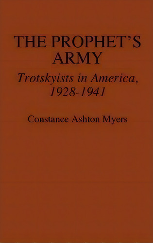 The Prophet's Army, De Stance Ashton Myers. Editorial Abc Clio, Tapa Dura En Inglés