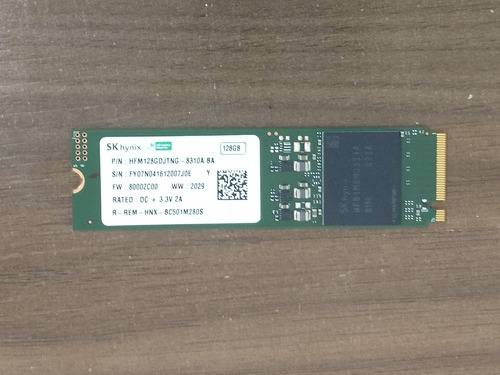 Ssd Nvme 128gb