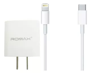 Cargador Para iPhone 45w Romax Type C - Ligthing