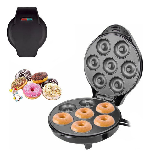 Mini Donut Maker Con 7 Agujeros 110/220v