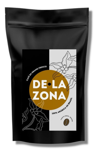 Café En Grano De La Zona Tostado Fresco 250g Origen Brasil