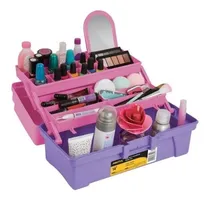 Comprar Caja Cosmetiquera 14 PLG Rosa\u002Flila Cod.25052 Pretul