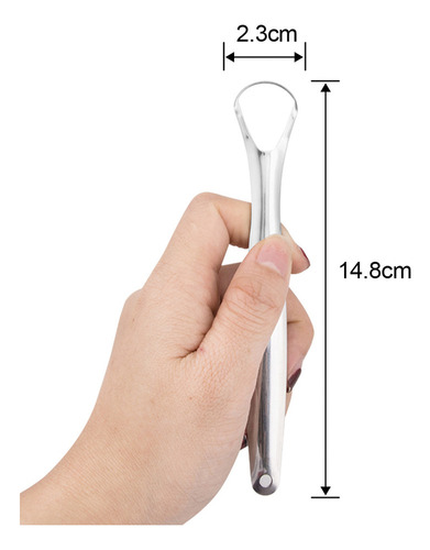 Mz Compatible Limpiador De Lengua De Acero Reutilizable