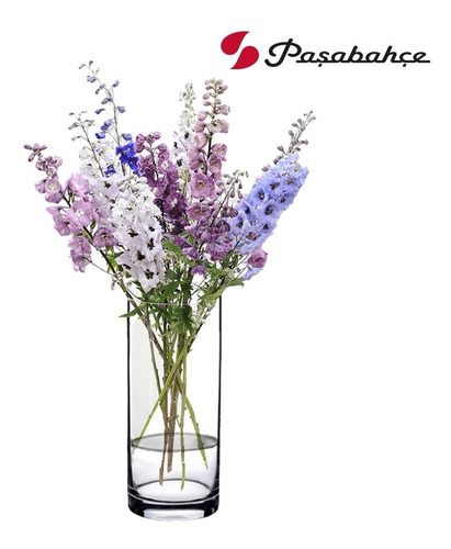 Imagen 2 de 6 de Florero De Vidrio Importado Pasabahce