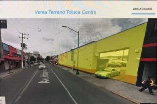 Imagen 1 de 4 de Venta De Terreno Toluca Centro 32,500,000.00 M/n