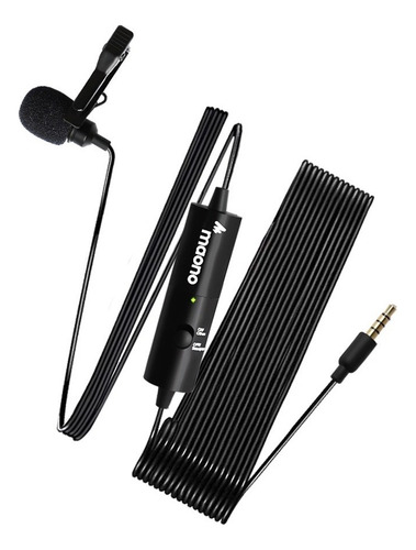 Micrófono Corbatero Lavalier Maono Au-100 Omni Mini Plug Pc