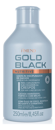 Amend Gold Black Nutritivo Leave-in Disciplinador De Cachos