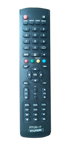 Control Tv Compatible Con Hyundai Hyund-17 + Pilas