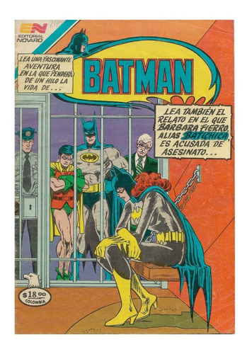 Batman # 266 Novaro Col. Tamaño 14x20 Cm
