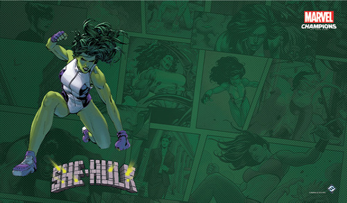 Marvel Champion She-hulk Game Mat Aldea Juegos