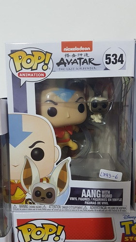 Funko Avatar Aang With Momo 