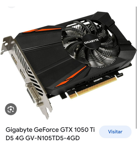 Nvidia Geforce Gtx 1050ti 4gb Ddr5