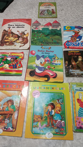 Lote De Libros De Cuentos Infantiles Usados 