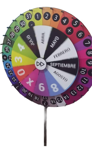 Ruleta De La Fortuna Doble Imantada