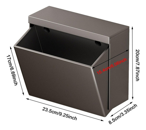 Soporte De Papel Higiénico Para Baño, Cubierta De Caja De