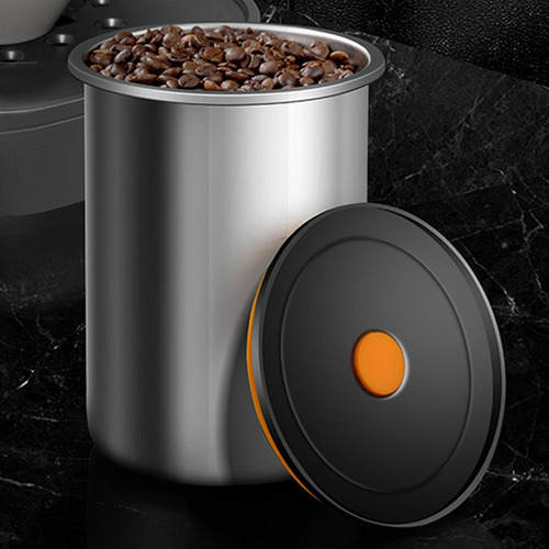 Tarro De Comida Sellado Al Vacío Bote De Café De Acero