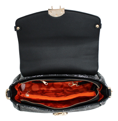 Bolsa Jaime Ibiza Ji 2291 Funny Stitch Negro