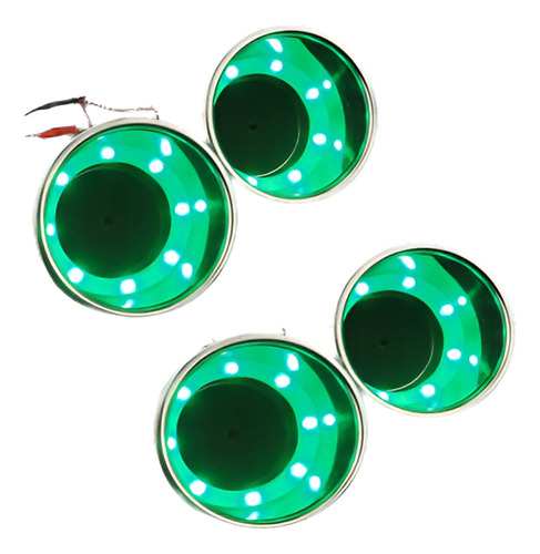 4pcs 8led Taza Verde Bebida Titular Marina Barco Carro Campe