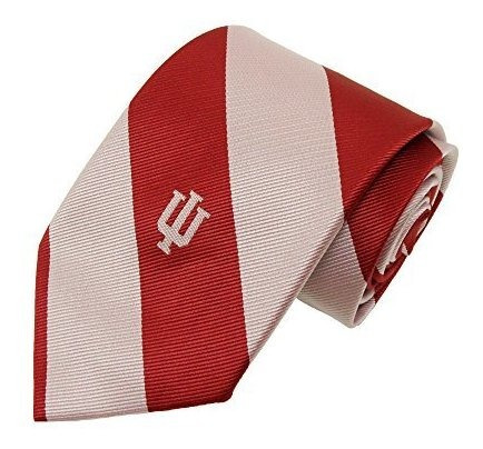 Ncaa Masculino De Indiana Hoosiers Raya Corbata, Crema - Cri