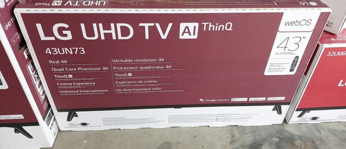 Imagen 2 de 2 de Tv LG 4k De 43 Pulgadas Nuevo A Estrenar