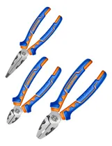 Comprar Set Juego De Pinzas Alicates Piqueta 3pzs Electricista