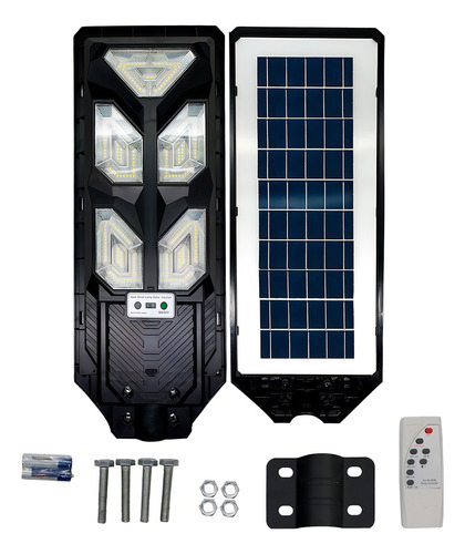 Luminária Solar Pública Poste Rua Led 250w Com Sensor