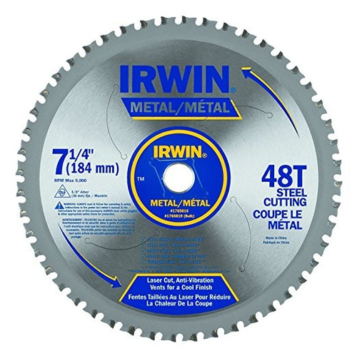 Irwin Herramientas Mecanicas Circular Vio La Lámina, 7 1/4 P