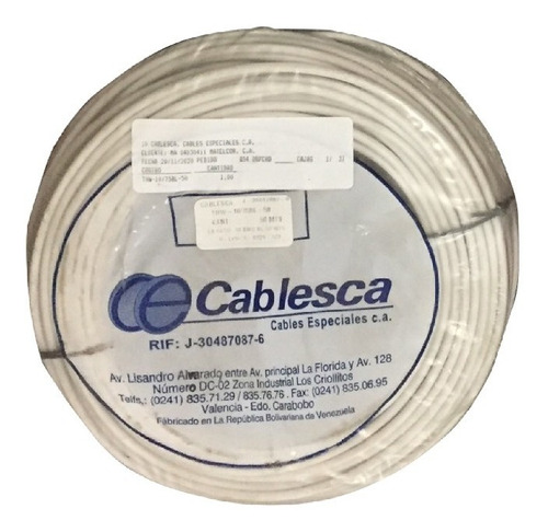 Cable Thw # 10 , 7 Hilos, 75°, 600v, De 50m Ne, Bl, Ro, Ve