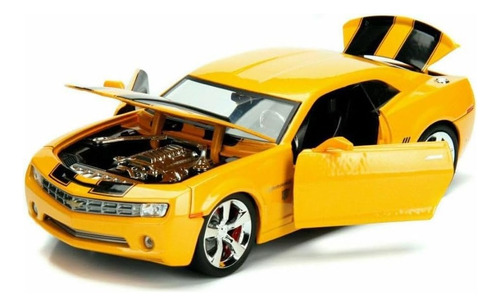 Auto Colección Transformers Camaro 2006 Bumblebee Escala1-24