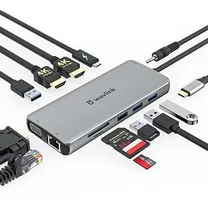 Comprar Estación De Acoplamiento Usb C Wavlink Para Laptops Dell Hp
