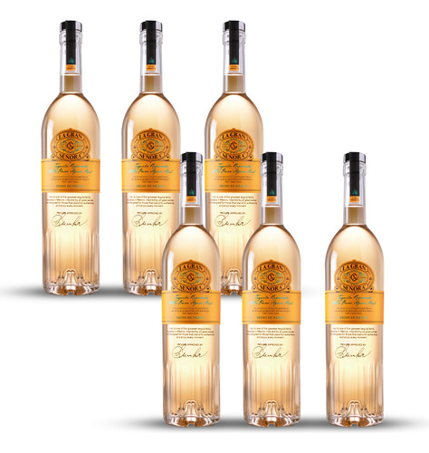 Pack De 6 Tequila La Gran Señora Reposado 750ml