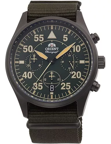 Reloj Orient Pilot Cuarzo Ra-kv0501e Hombre
