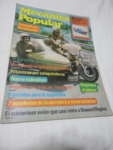 Revista Mecánica Popular Febrero 1981 El Corvette, Su Estilo