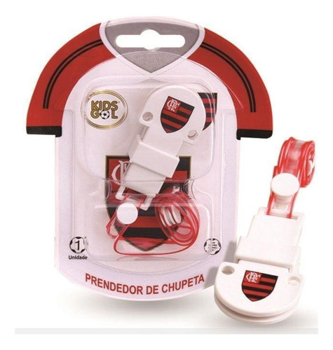 Prendedor De Chupetas Flamengo Kids Gol