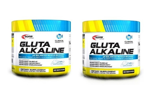 Bpi Aminoacidos Glutamina 1500mg Gluta Alkalina Pack 2unid