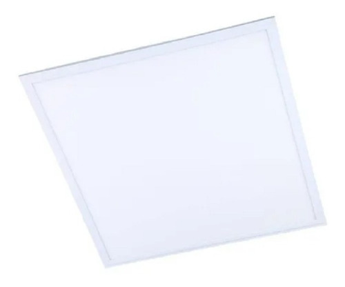 Pack X10 Panel Led 60x60 48w 600x600 Marco Blanco Luz Calida