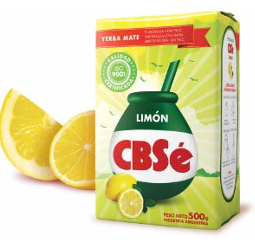 Yerba Mate Cbse Limon 500g 