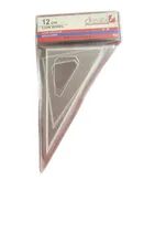 Comprar Juego De Escuadras 12cm Profesional Con Bisel Deval