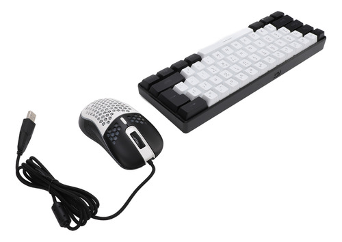 Teclado Y Ratón Led Multicolor Con Iluminación Rgb De 61 Tec