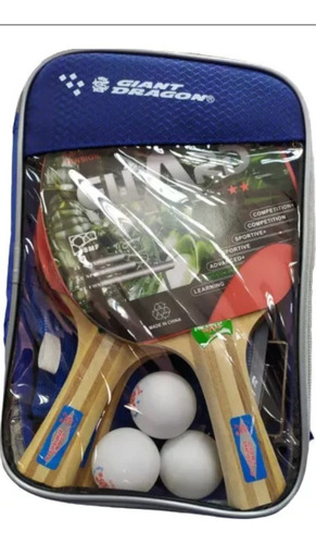 Kit De Raquetas Para Ping Pong Giant Dragon