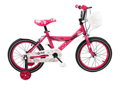 Bicicleta Infantil Rodado 16 Urby Con Ruedas Inflables 